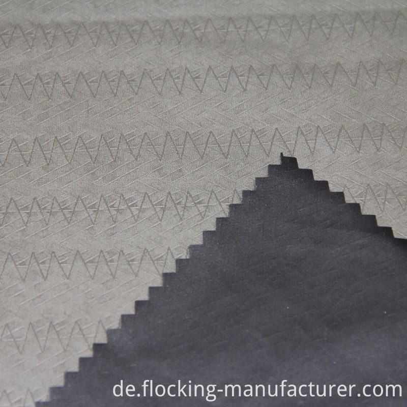 Embossed Polyester Fabric for Men's Casual Windproof Jacket